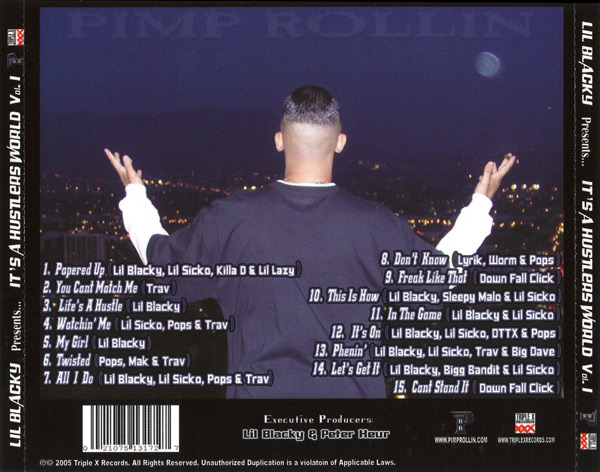 Lil Blacky Presents... It's A Hustlers World Vol. 1 Chicano Rap Lil Blacky Presents... It's A Hustlers World Vol. 1 Chicano Rap